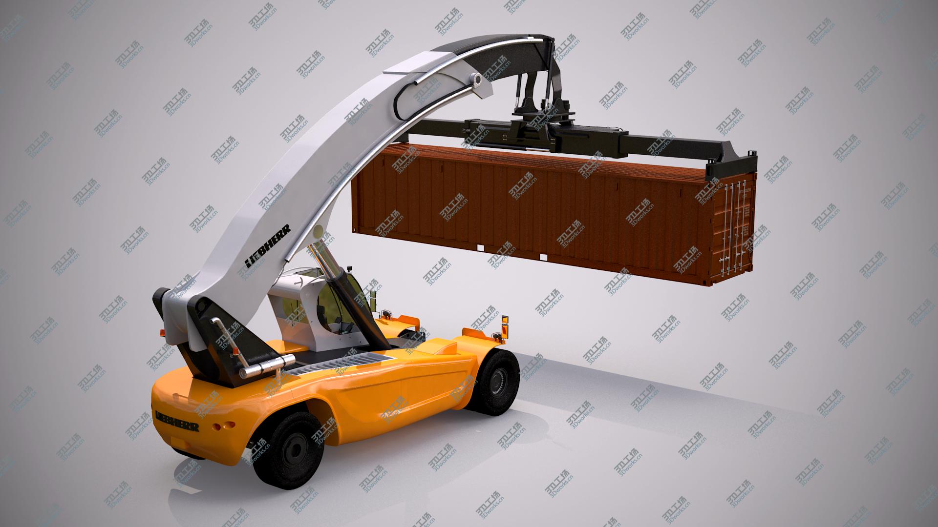 images/goods_img/20210319/Liebherr Reachstacker and 40ft Container 3D model/5.jpg
